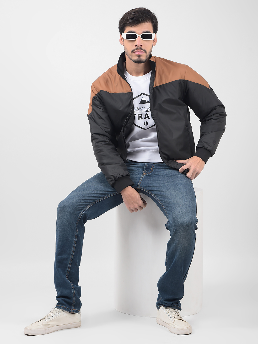 Numero Uno Men Solid Black Jacket